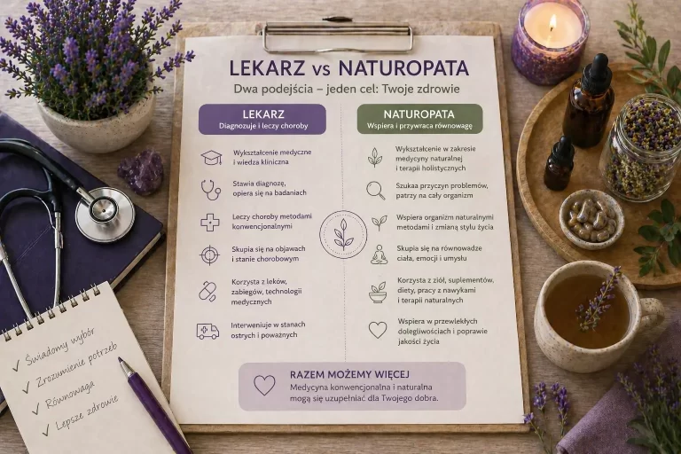 Czym tak naprawdę różni się lekarz od naturopaty?